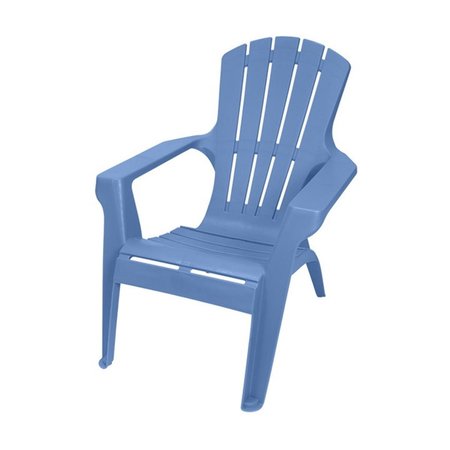 GRACIOUS LIVING Gracious Living 100565 33.5 x 29.75 x 35.25 in. Blue Heaven Adirondack II Chair 100565